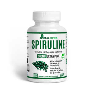سبيرولينا فيتاليس برو: الطاقة الطبيعية والحيوية في كل قرص SPIRULINE
