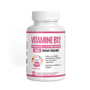فيتامين ب12 - طاقة حيوية ونظام عصبي سليم VITAMINEB12 (Cyanocobalamine)