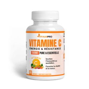 فيتامين C النقي والأساسي 500 ملغ - دعم فائق للمناعة والطاقة VITAMINE C