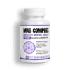MAG-COMPLEX 400 ملغ من VitalisPro — مغنيسيوم رباعي بيسغليسينات وسيترات وبحري وأكسيد، 60 كبسولة نباتية، مصرّح من ONSSA