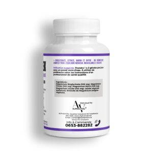 MAG-COMPLEX — composition: magnesium bisglycinate, citrate, marine and oxide, dosage and precautions