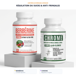 Berberine Chromium Pack – Glycemia Duo, Glucose Metabolism & Balance in Morocco